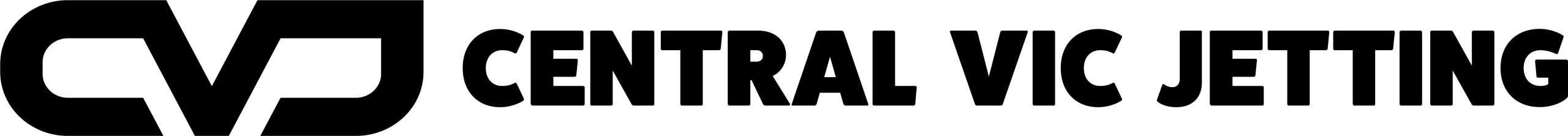 CVJ Central Vic Jetting logo.